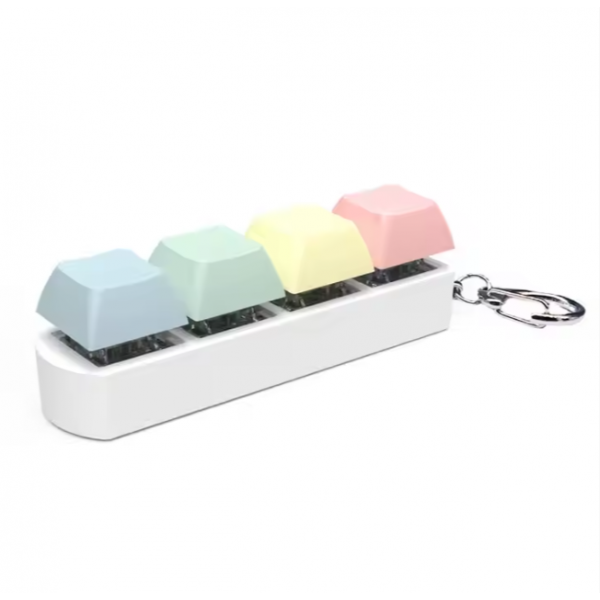 Keyboard Fidget Toy Keychain